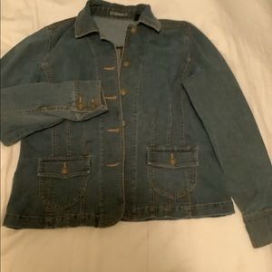 Liz Claiborne Stretch denim jacket